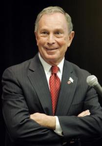 New York Mayor Michael Bloomberg.