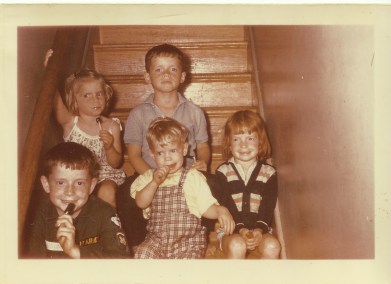 1960, Al, Brian, Sheila, Ellen, James